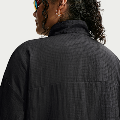 RETO LIGHT RIPSTOP JACKET Mサイズ　ブラック Reviews: Nike Sportswear Women's Oversized Lightweight Ripstop